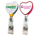 "Build Your Own" Heart Badge Reel (Polydome)